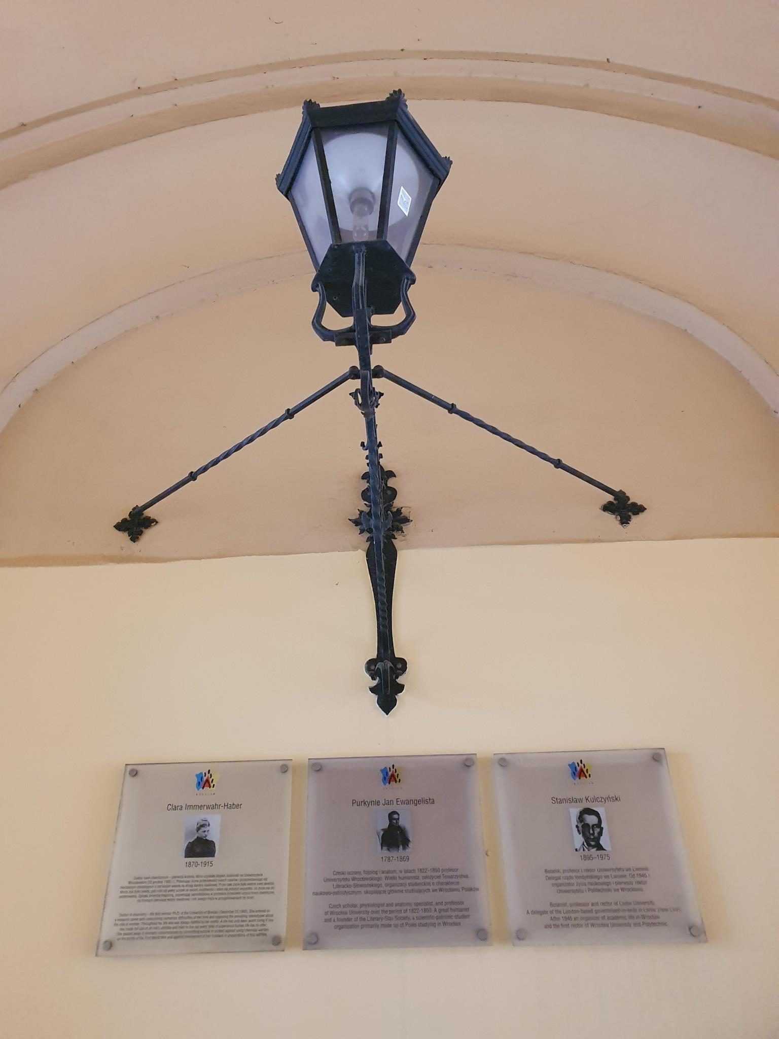 Jan Evangelista Purkyne's plaque, Wroclaw by Magdalena Mazurak - 01.jpg
